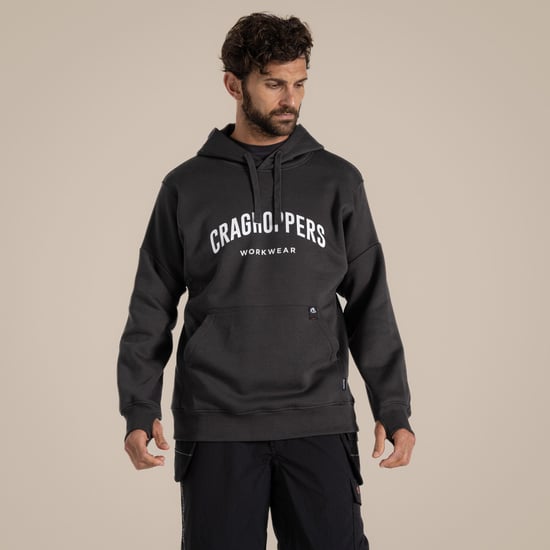 Craghoppers Heren Workwear Oulston Hoodie (Koolstofgrijs) - Image 5