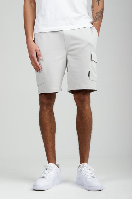 Grey Cargo-Style Shorts - Image 1