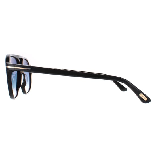 Tom Ford Zonnebril 0447 Jacob 01p Glanzend Zwart Groenverloop - Image 3