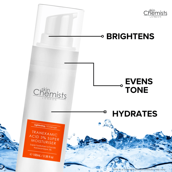 skinChemists Tranexamic 3% Anti-Aging Hydraterende Crème 100ml - Image 2