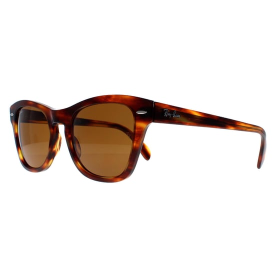 Ray-Ban RB0707S 954/33 gestreepte zonnebril havana bruin - Image 2