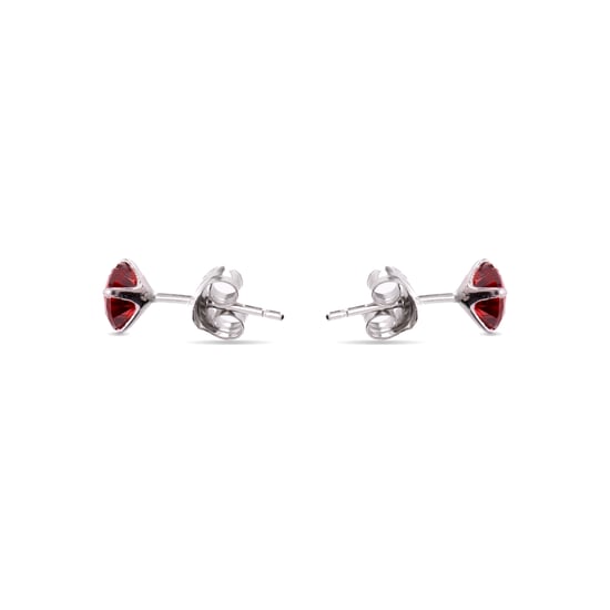 Luxenter oorbellen, 925 sterling zilver en oranje hydrothermale kwarts, gerhodineerd yedia - Image 3