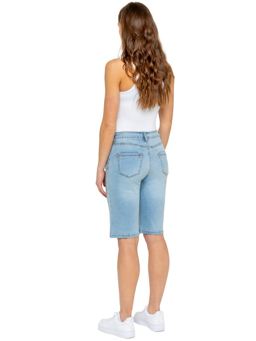Enzo | Lange Denim Shorts voor dames - Image 6