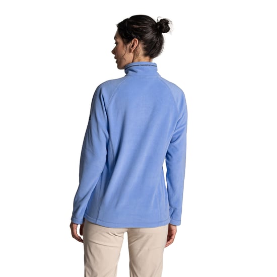 Craghoppers Dames/Dames Nation Trust Miska Half Zip Fleece Top (Vinca Blauw) - Image 3