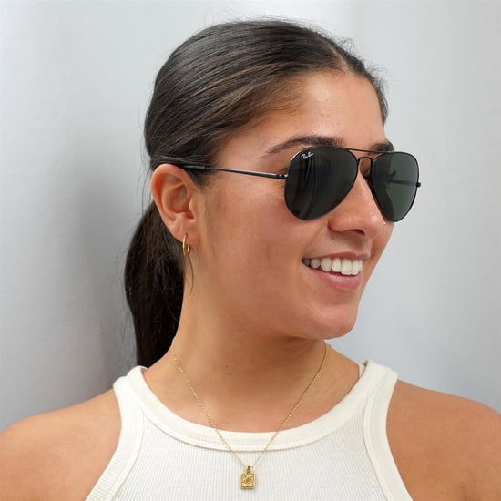 Ray-Ban Zonnebril Aviator Metal II RB3689 914831 Zwart Groen - Image 5