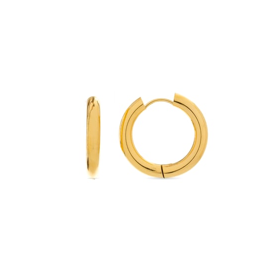 Luxenter Amyck oorbellen afgewerkt in 18k geel goud - Image 1