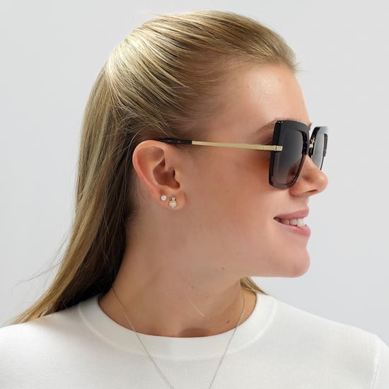 Dolce & Gabbana Zonnebril DG4373 325613 Top Havana On Transparent Bruin Bruin Verloop - Image 5