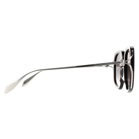 Alexander McQueen Square dames zwart zilver grijs gradiënt am0374s - Image 4