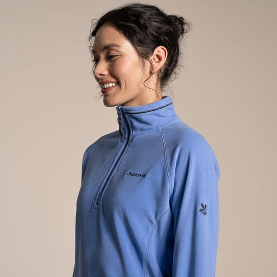 Craghoppers Dames/Dames Nation Trust Miska Half Zip Fleece Top (Vinca Blauw) - Image 4