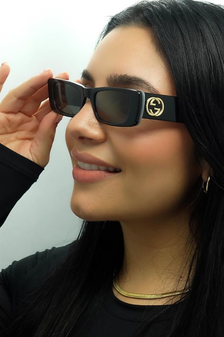 Gucci zonnebril GG0516S 001 Zwart grijs - Image 4