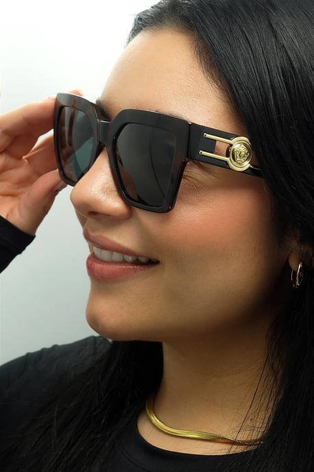 Versace VE4458 542987 donker havana donkergrijs zonnebril - Image 6