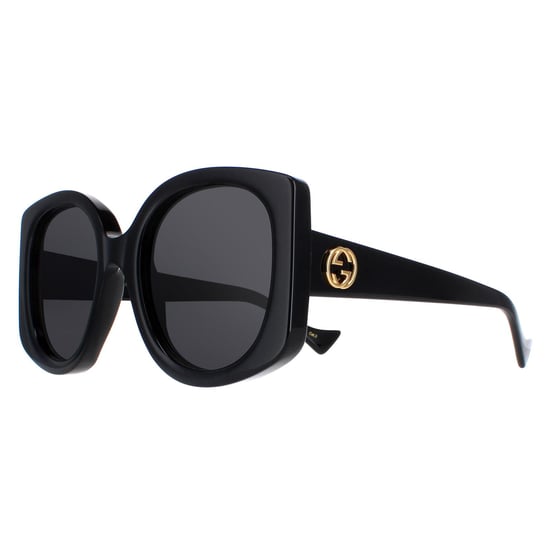 Gucci GG1257S 001 zwart grijze zonnebril - Image 2