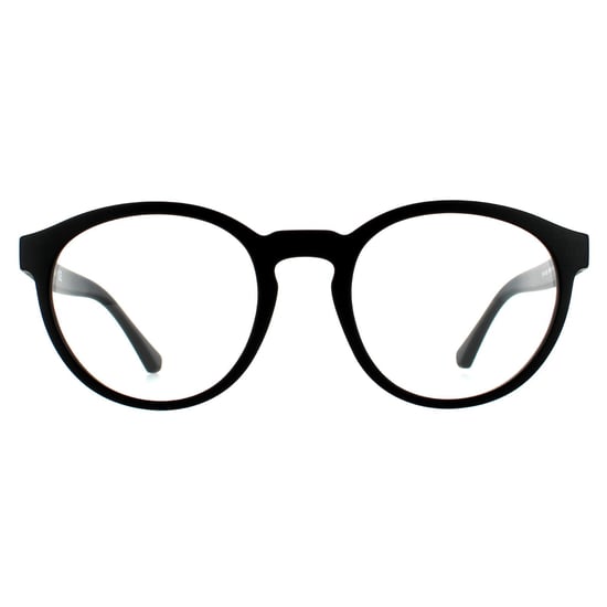 Emporio Armani zonnebril EA4152 58011W MATTE BLACK Clear met Sun Clip-ons - Image 1