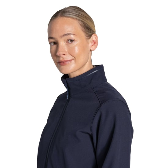 Craghoppers Dames Expert Basecamp II Softshell Jacket (Donker Navy) - Image 4