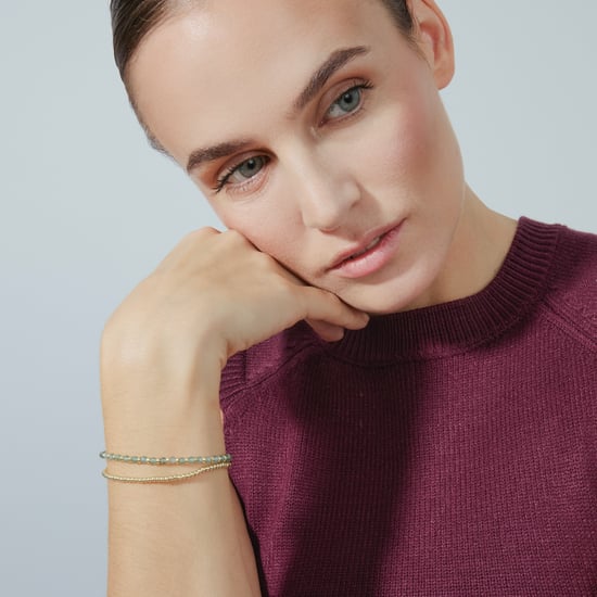 Luxenter Zira armband afgewerkt in 18k geel goud - Image 2