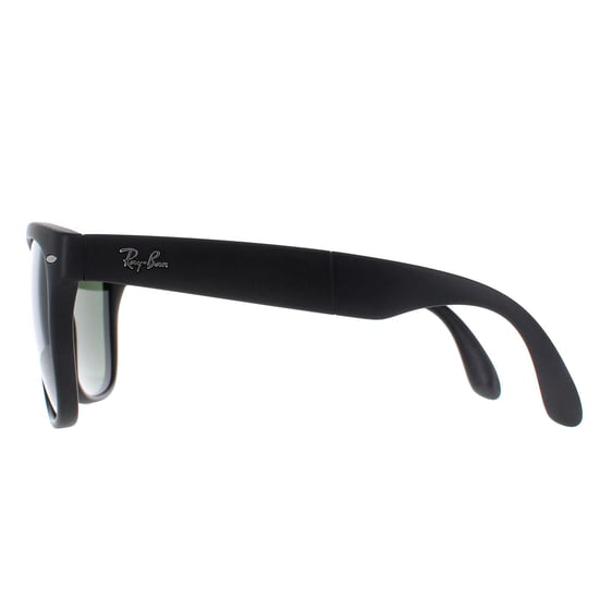 Ray-Ban Zonnebril Folding Wayfarer 4105 Mat Zwart Groen 601S 54mm - Image 3