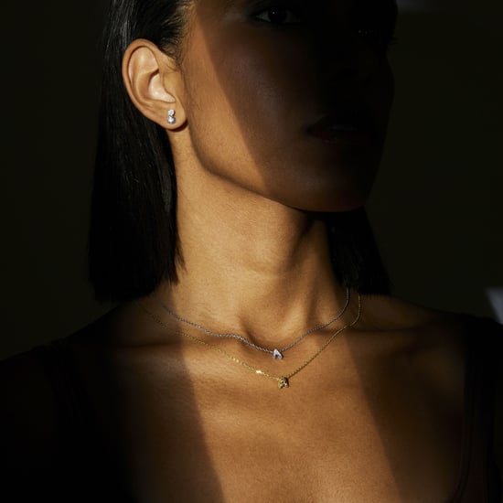 Luxenter, alfabet ketting in 925 sterling zilver en veelkleurige zirkonia met 18 karaat geel vergulde afwerking - Image 2