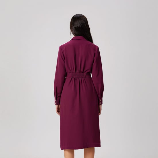 Minimalistische safari-stijl jurk - Image 5
