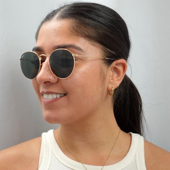 Ray-Ban Zonnebril Round Metal 3447 001 Goudgroen 53mm - Image 5