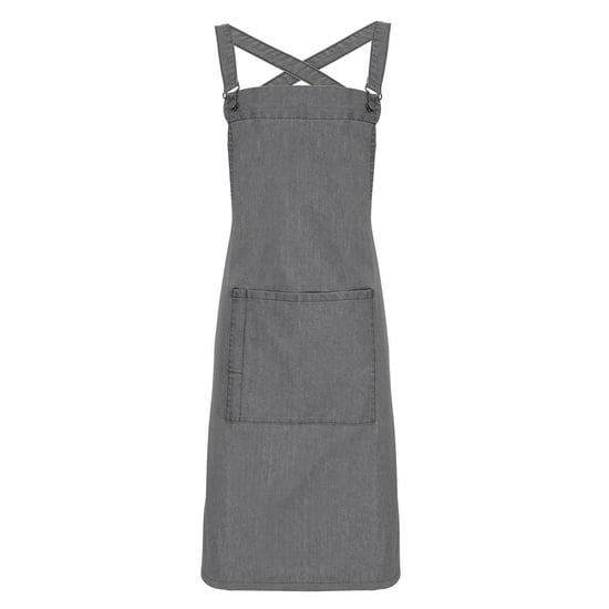 Premier Barista Slabbenschort met gekruiste rug (Grijze Denim) - Image 1