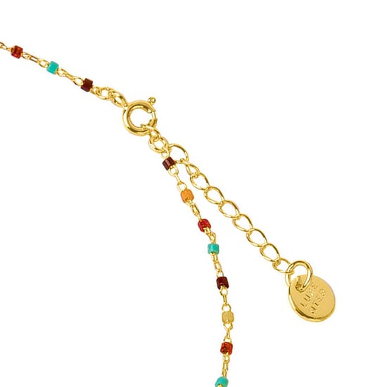 Luxenter Multicolour Hydrothermale Kwarts collier afgewerkt in 18K geelgoud - Nespo - Image 6