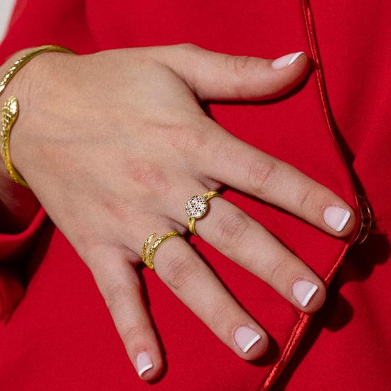 Luxenter ring met Multicolour Zirkonia afgewerkt in 18K geel goud - Cuix - Image 3