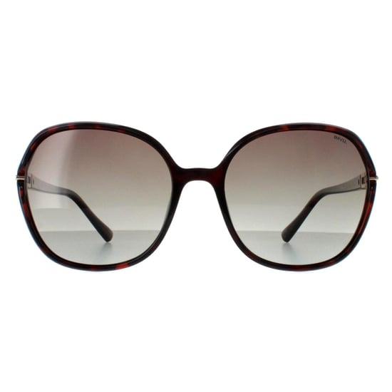 INVU Square Womens Warm Demi Bruin Tortoise Bruin Gepolariseerd B2114 - Image 1