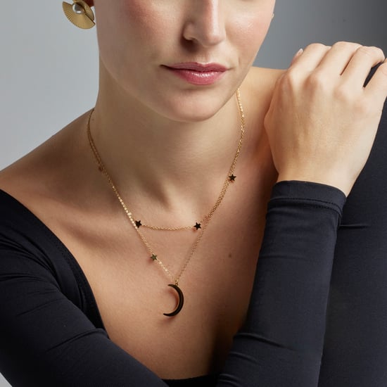 Luxenter Monil collier 18k goud afwerking - Image 5