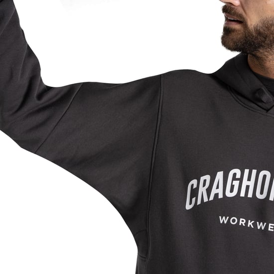 Craghoppers Heren Workwear Oulston Hoodie (Koolstofgrijs) - Image 4