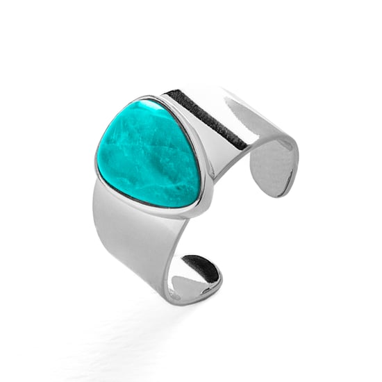 Luxenter sheak agaat blauwe ring - Image 1