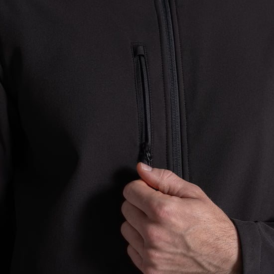 Craghoppers Heren Expert Soft Shell-jasje (Zwart) - Image 5