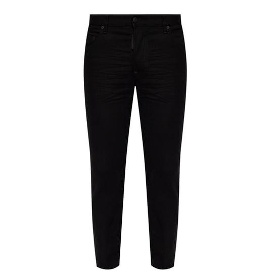 Dsquared2 Black Bull Badge Zwarte Spijkerbroek - Image 1
