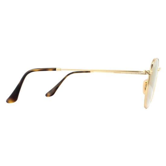 Ray-Ban Vierkant Unisex Goud Koperen Flash Spiegel RB3548N Zeshoekig - Image 4