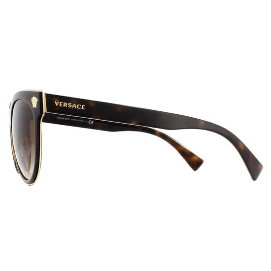 Versace Zonnebril VE2198 125213 Donker Havana Bruin Verloop - Image 3