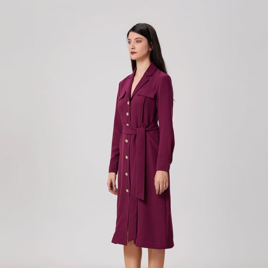 Minimalistische safari-stijl jurk - Image 4