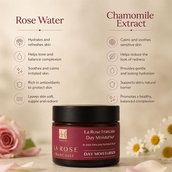 Dr. Botanicals La Rose Francaise Anti-Ageing Dagcrème 50 ml - Image 3