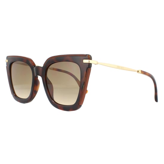 Jimmy Choo Zonnebril Ciara/G/S Ocy Ha Glitter Havana Bruin Verloop - Image 2