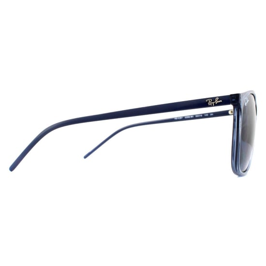 Ray-Ban Square Mannen Transparant Blauw Blauw Gradient Zonnebril - Image 4