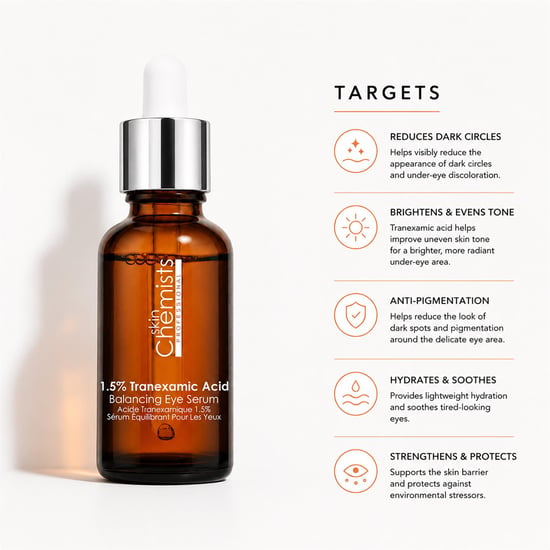 skinChemists 1,5% Tranexamic Acid Balancerend Anti-Aging Oogserum 15ml - Image 6