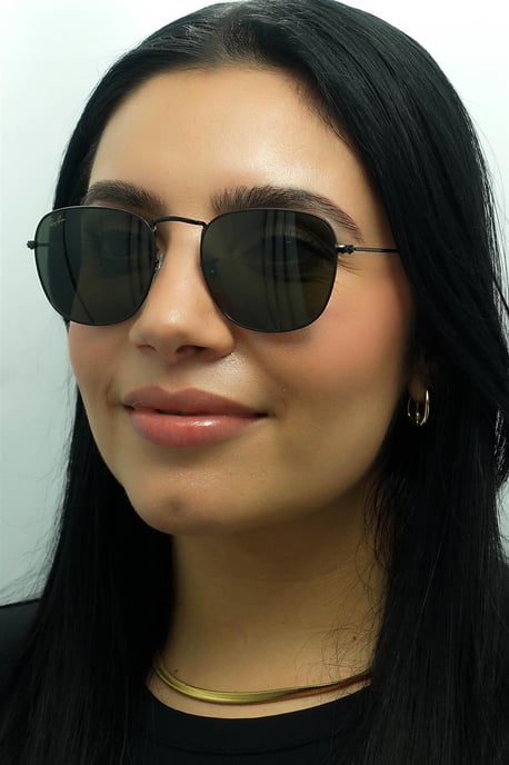 Ray-Ban Vierkant Unisex Zwart G-15 Groen RB3857 Frank - Image 6