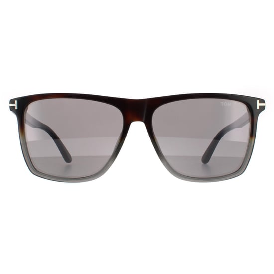 Tom Ford zonnebril Fletcher FT0832 55C gekleurde Havana Gray Mirror - Image 1