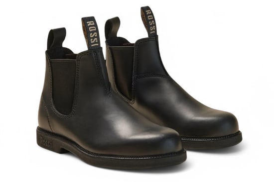 Rossi 607 Booma Zwarte Leren Chelsea Boots - Image 3
