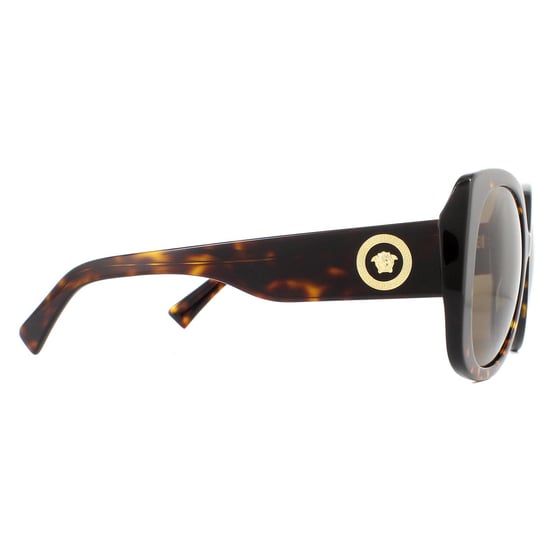 Versace Zonnebril Ve4387 108/73 Havana Donker Bruin - Image 4