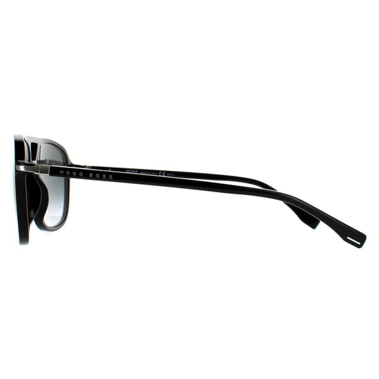Hugo Boss Zonnenbril Boss 1042/s/it 807 9o glanzende zwarte grijze gradiënt - Image 3