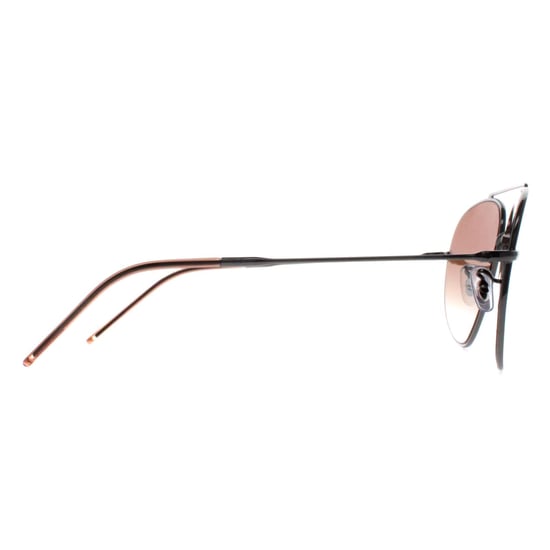 Ray-Ban Aviator Unisex Gunmetal Brown Gradient RB0101S Aviator Achterzijde - Image 4