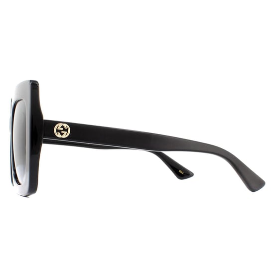 Gucci Zonnebril GG0328S 001 Zwart Grijs Verloop - Image 3