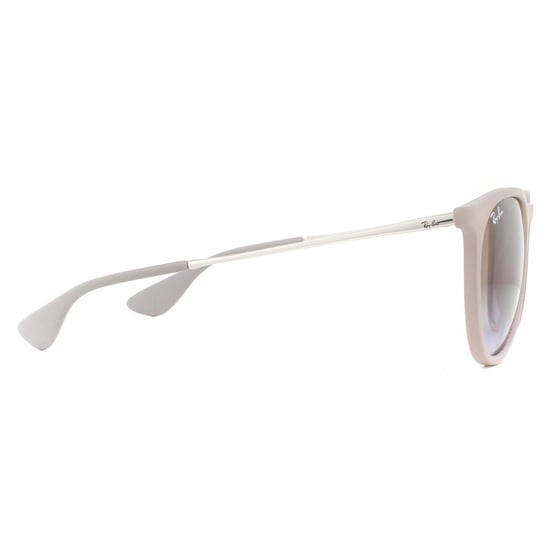 Ray-Ban Zonnebril Erika 4171 600068 Donker Rubberen Zand Bruin Verloop - Image 4