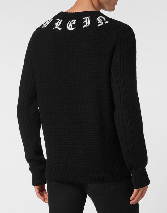 Pullover Ronde Hals Monogram - Image 4