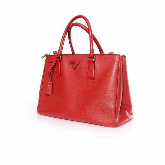 Prada, Galleria handtas in rood saffiano leer. - Image 2