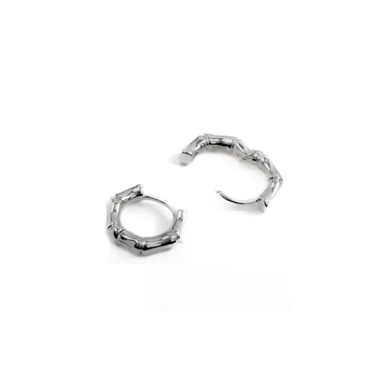 Luxenter Layen Oorbellen met Rhodium Plated Briljant Zirkonia - Image 5